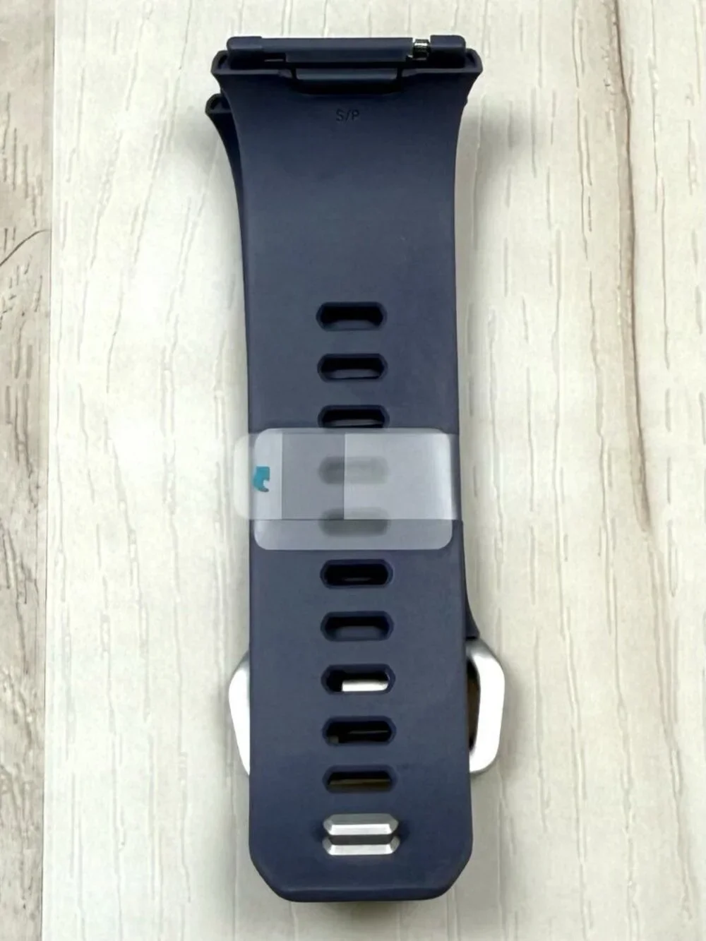 OEM Genuine FITBIT Ionic SMALL Slate Blue Rubber Watchband Strap Wristband NEW